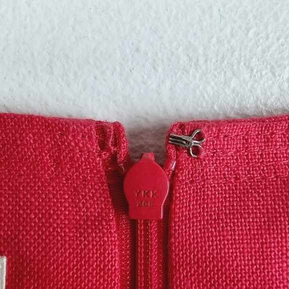 Talbots Petites Pink Irish Linen Sleeveless Dress, size 2 - Picture 7 of 12